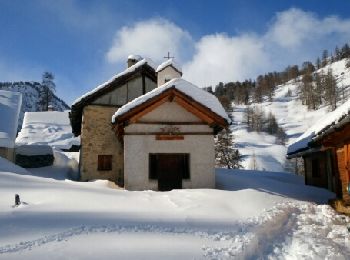 Tocht Sneeuwschoenen Val-des-Prés - Granon - Photo