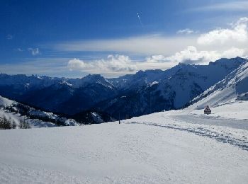 Tour Schneeschuhwandern Cervières - L'Izoard par la Mule  - Photo