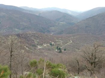 Tour Wandern Sablières - tce Boules de Gargantua 27-03-17 - Photo