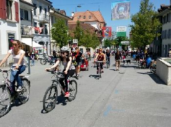 Tocht Fiets Avenches - SlowUp Morat 2017 - Photo