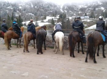 Tocht Paard Orbey - truite - Photo