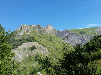 Tocht Stappen Les Belleville - col du cheval Noir +Lacs - Photo