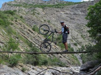 Trail Mountain bike La Roche-des-Arnauds - VTT22 - Les Bans - Photo