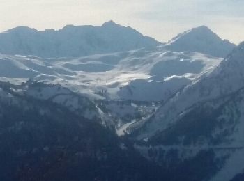 Trail Snowshoes Montvalezan - Le grand tour en raquettes du domaine skiable de la rosière  - Photo