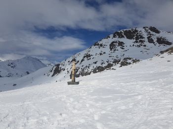 Tour Schneeschuhwandern Saint-Sorlin-d'Arves - Pierre du feu col de la Croix de fer  - Photo