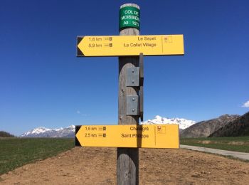 Tour Wandern Ancelle - Col de moissière - Photo