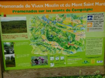 Randonnée Marche Vieux-Moulin - les etangs de saint Pierre  - Photo