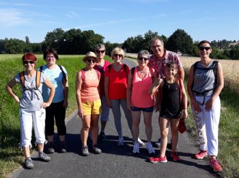 Trail Walking Aubeterre-sur-Dronne - Aubeterre-Poltrot 28 juin 2018 - Photo