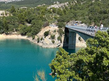 Tour Elektrofahrrad Moustiers-Sainte-Marie - Moustiers Ste Marie-Aiguines AR - Photo