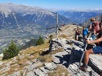 Tocht Stappen Saint-André-d'Embrun - mont orel et les croix - Photo