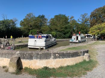 Randonnée Marche Rieux-Minervois - 2023 09 14 CHEMIN du PIÉMONT PYRÉNÉEN - 7ème étapes : RIEUX-Minervois - MALVES-en-Minervois - Écluse de L’Évêque - CARCASSONNE - Photo