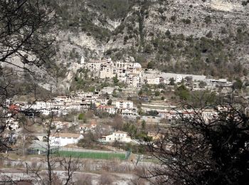 Randonnée Marche Touët-sur-Var - La villa du Collet - Touet La Penne via la baisse de Rourebel - Photo