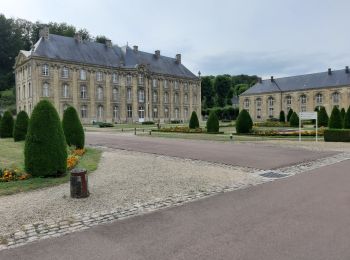 Randonnée Vélo de route Coucy-le-Château-Auffrique - forêt de saint gobain  - Photo