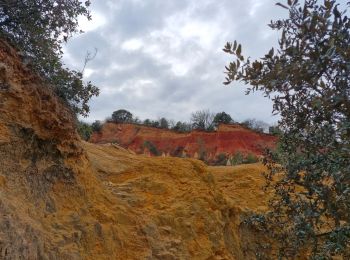 Randonnée Marche La Garde-Adhémar - La Garde-Adhemar Le Val des Nymphes Les Ocres 13km. - Photo