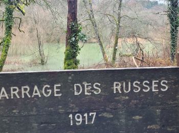 Percorso Marcia Izernore - izernore barrage d'intriat des tablettes et ce ui reste du barrage desrusses - Photo