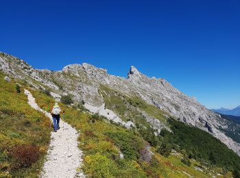 Tocht Stappen Le Gua - Le Col Vert par la Baraque des Clos et le sentier du périmètre  - Photo