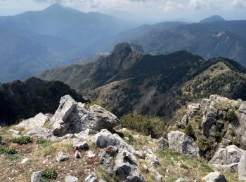 Tocht Stappen Utelle - Le Brec d'Utelle 1604m 19-04-22 - Photo