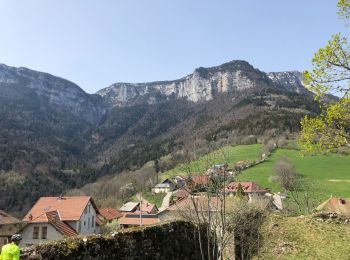 Tocht Wegfiets Saint-Vincent-de-Mercuze - Marcieux 02-04-2021 - Photo