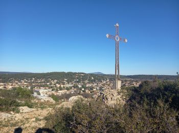 Trail Walking Grabels - Source de l'Avy et tour de Grabels 17.12.23  - Photo