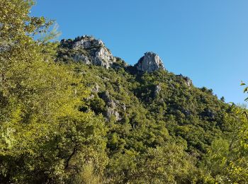 Tocht Stappen Le Bar-sur-Loup - PARADIS-GOURDON - Photo