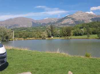 Tocht Mountainbike Saint-Bonnet-en-Champsaur - lac barbeyroux - Photo