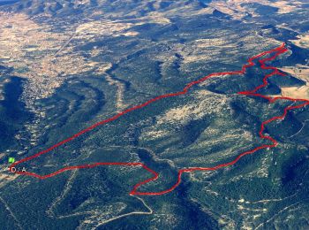 Trail Walking Roquefort-la-Bédoule - SityTrail - Grand Caunet, Cabanons, Vigie , Grotte Raymond, Ruines roquefort, Chapelle St andré - Photo