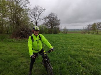 Randonnée V.T.T. Waimes - Ardennes j4 sous la pluie - Photo