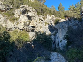 Percorso Marcia Fontaine-de-Vaucluse - Le mur de la peste Fontaine de Vaucluse - Photo