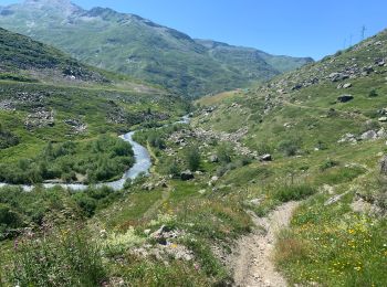 Excursión Bici de montaña Les Belleville - Menuires Masse Lac du Lou Val Thorens - Photo