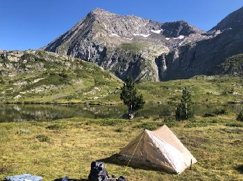 Randonnée A pied La Morte - Alpe de grand serre Taillefer Lac Fourchu Bivouac - Photo