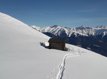 Excursión Raquetas de nieve Fontcouverte-la-Toussuire - la Toussuire  - cret Morandet -le grand Truc  - Photo