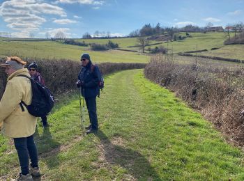 Tocht Stappen Saint-Vallier - La Croix racot  - Photo