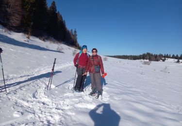 Randonnée Raquettes à neige Bellecombe - les trois cheminees - Photo