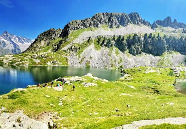 Randonnée Marche La Chapelle-en-Valgaudémar - Lac et Col de Pétarel Via la Chapelle en Valgaudémar - Photo