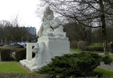 Trail On foot Antwerp - Rode paaltjes - Photo