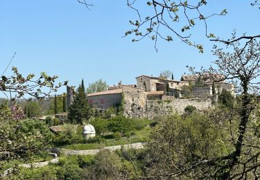 Tour sport La Roche-sur-Grane - La Roche Sur Grane Pierre sanglante  - Photo