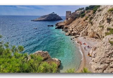 Randonnée Marche Le Rove - La Côte bleue - Photo