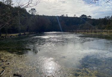 Tour Wandern Lussan - Lussan - Photo