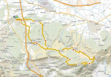 Trail Mountain bike Fuveau - Le Regagnas par Belcodène retour par Kirbon et Les Michels D+715m - Photo