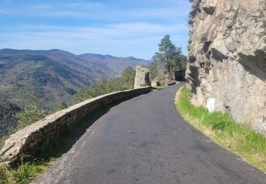 Trail Mountain bike Le Cheylard - rando vtt le Cheylard gorges de Eyrieux - Photo