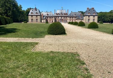 Trail Walking Choisel - Tour du château de Breteuil - Photo