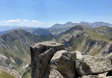 Trail Walking Orlu - Vers le roc Blanc en partant du Fanguil puis les étangs de Baxouillade - Photo