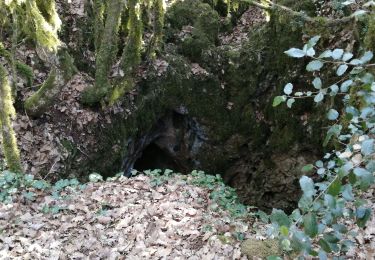 Trail Walking Saint-Privat-de-Champclos - le mas de la cabane  - Photo