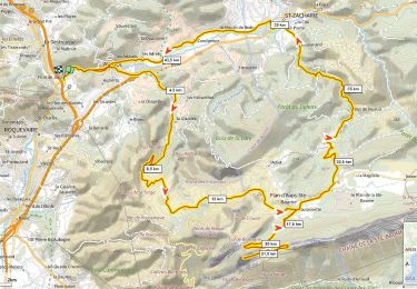 Randonnée Vélo de route Auriol - Pic de Bertagne 1090m+ - Photo