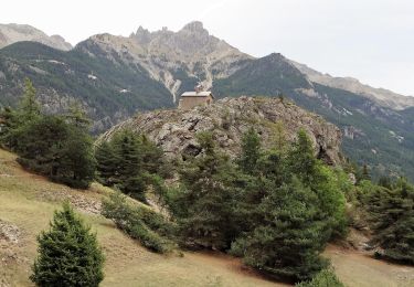 Tocht Stappen L'Argentière-la-Bessée - CR_Domitia_CJ_21_Argentiere_St-Martin-Queyrieres_20170915 - Photo