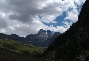 Excursión Senderismo Abriès-Ristolas - 10-08-19 : Roche écroulée-Belvedere du mont Viso - Photo