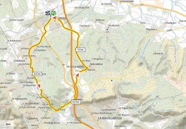 Trail Road bike Fuveau - Valdonne 300m+ - Photo