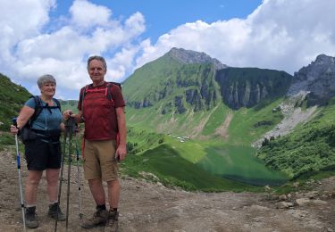 Tocht Stappen Glières-Val-de-Borne - BARGY: LAC DE LESSY - Photo