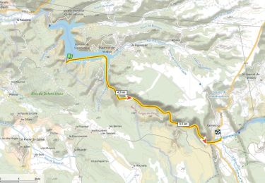 Trail Canoe - kayak Saint-Julien - Sur les basses gorges du Verdon - Photo