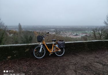 Percorso Bici da strada Saulny - szy - Photo